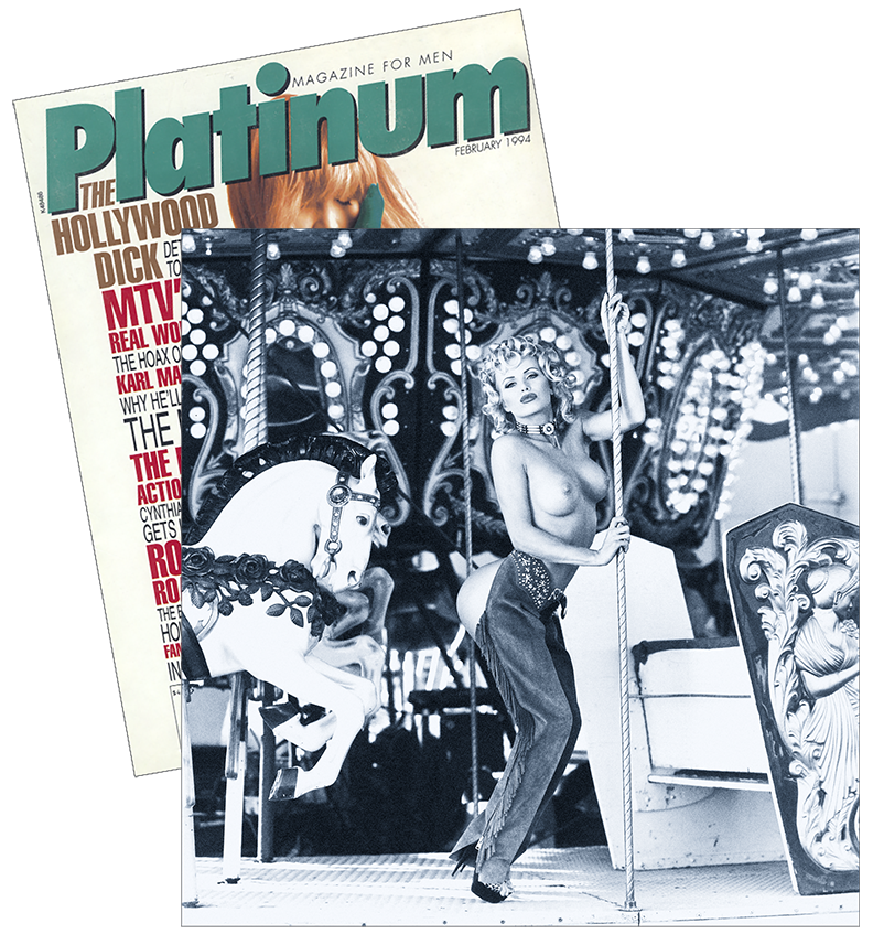 karon Row Platinum Magazine