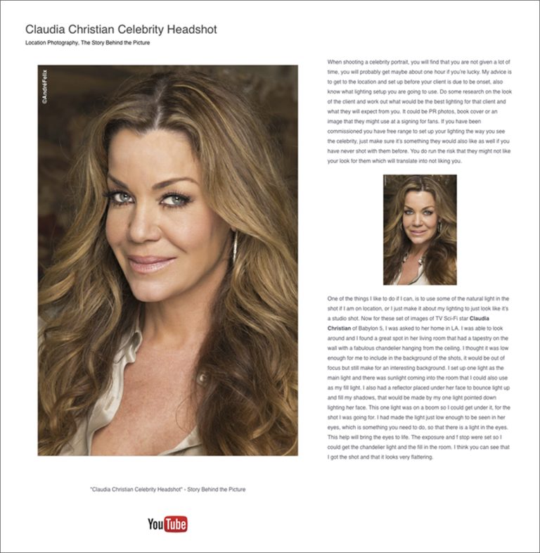 Blog Page Claudia Christian