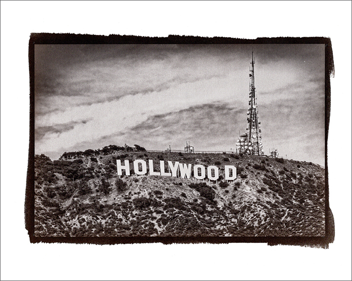 The Hollywood Sign Brown