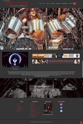 Eric Carr Home page