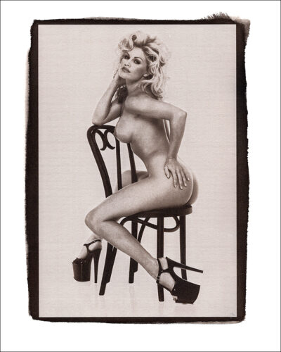 Playmate Neriah Davis Nude on Chair