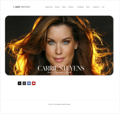 carriestevens.com home page